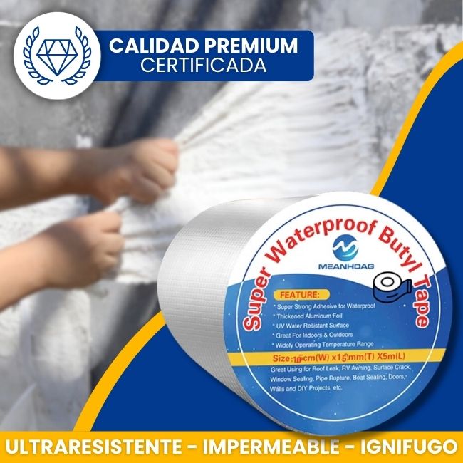 !ÚLTIMAS 6 UNIDADES A ESTE PRECIO!  - Cinta de Butilo Súper Impermeable