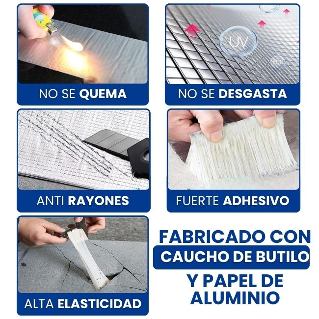 !ÚLTIMAS 6 UNIDADES A ESTE PRECIO!  - Cinta de Butilo Súper Impermeable
